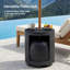 Table d'appoint de patio avec parasol-126450181