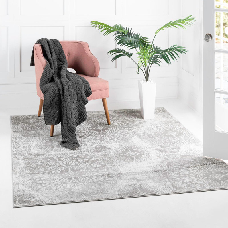 Tapis gris clair Brandt Performance, Gris clair, Rectangle 8 pi x 11 pi