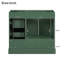 Meuble-lavabo traditionnel vert 36 po (lavabo non inclus) [armoire seulement], meuble-lavabo