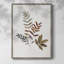 Feuilles d'automne III, reproduction encadrée - bois massif 47451-1772507367