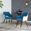 Ensemble de 2 chaises de salle à manger de style Mid-Century moderne