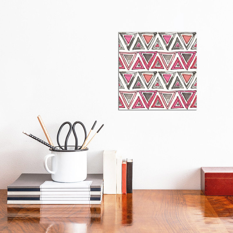 Chic Accents Pattern IVA by Anne Tavoletti - Wrapped Canvas Print, 30.48cm H x 30.48cm W