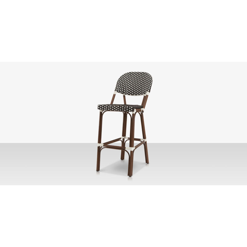 Tabouret de bar 30 po Paris, Chocolat