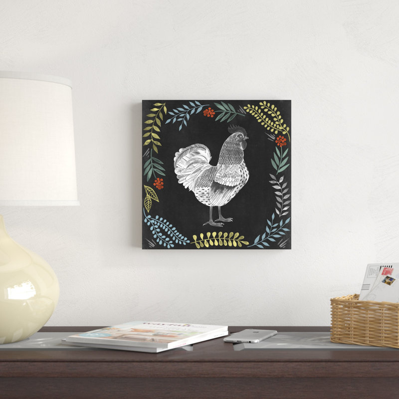 Tableau noir ferme II, H 12 po x l 12 po x P 1,25 po