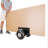 Pentagon Tools Drywall Cart - Holds up to 600lbs - Door Dolly with 10-inch Inflatable Wheels