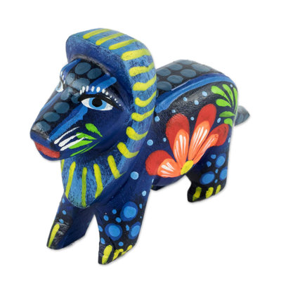Figurine de lion fier