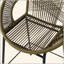 Tabouret de bar d'extérieur en faux osier, ensemble de 2-121061390