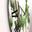 Trio de plantes d'intérieur Sanseviera Snake Plant - horloge murale de ferme-60329133