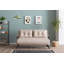 Allinson 133cm Upholstered Convertible Sofa-825118522