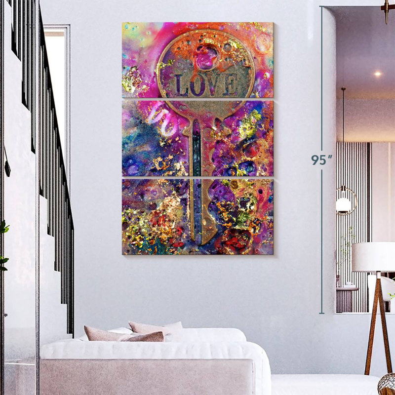 Hardie Key, 74" H x 48" W