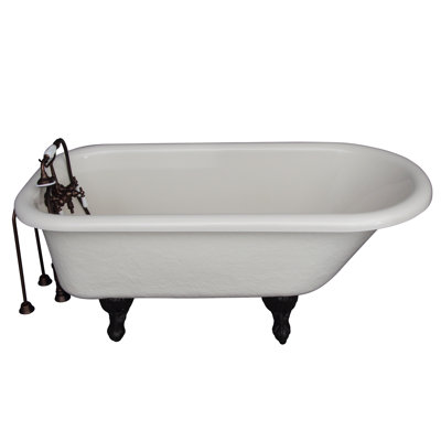 Baignoire de trempage en acrylique 60 "x 30" avec robinet Andover