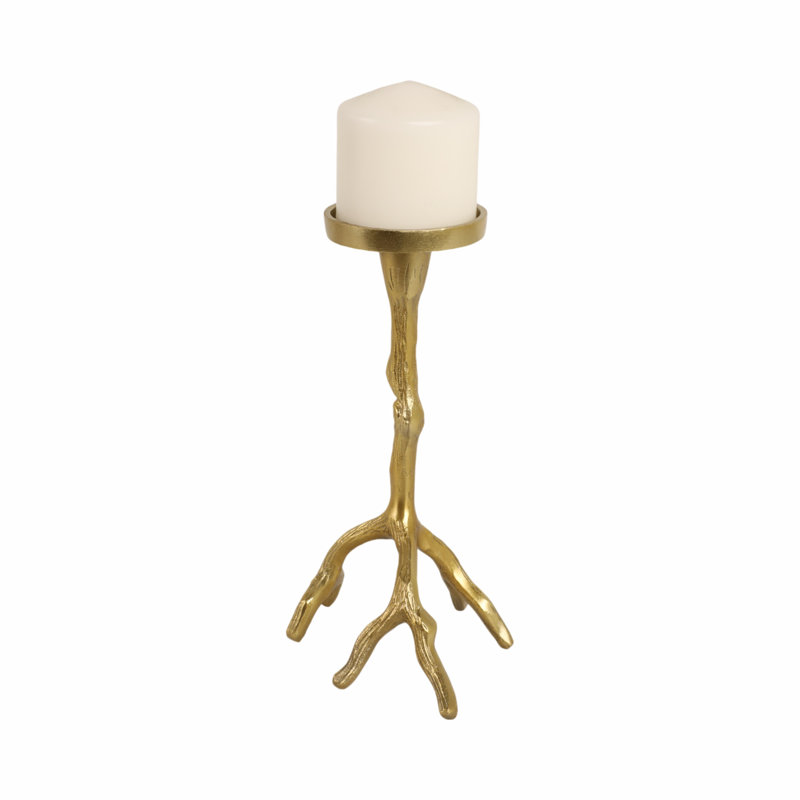 Pillar Candle Holder, 10'' H X 7'' W X 5'' D