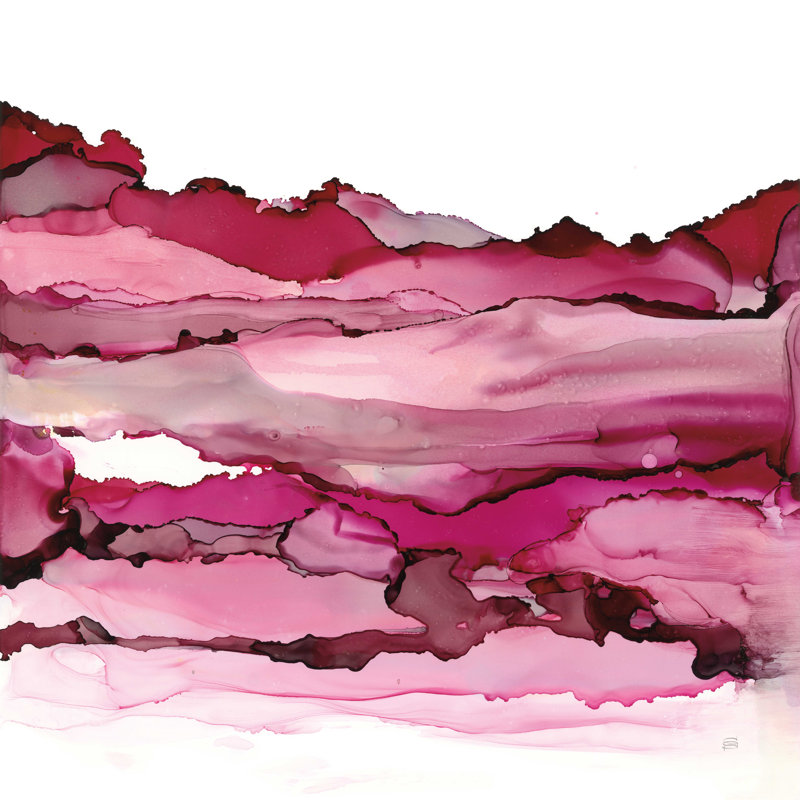 Pinkscape II, H 12 po x l 12 po