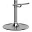 Amery - Tabouret de bar pivotant réglable - Gris anthracite