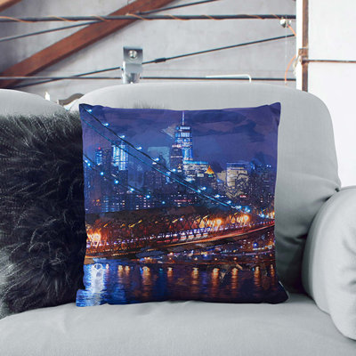 Abstract Square Cushion