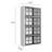 Sliding Door Bookcase