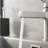 Single-Hole Single-handle Bathroom Faucet with Drain Assembly-87349273
