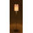62"H Grey/White Retro Floor Lamp
