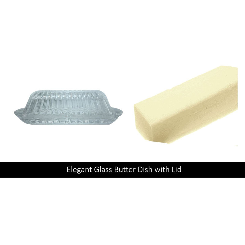 Artika ARTIKA Glass Butter Dish