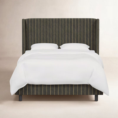 Tilly Upholstered Wingback Bed