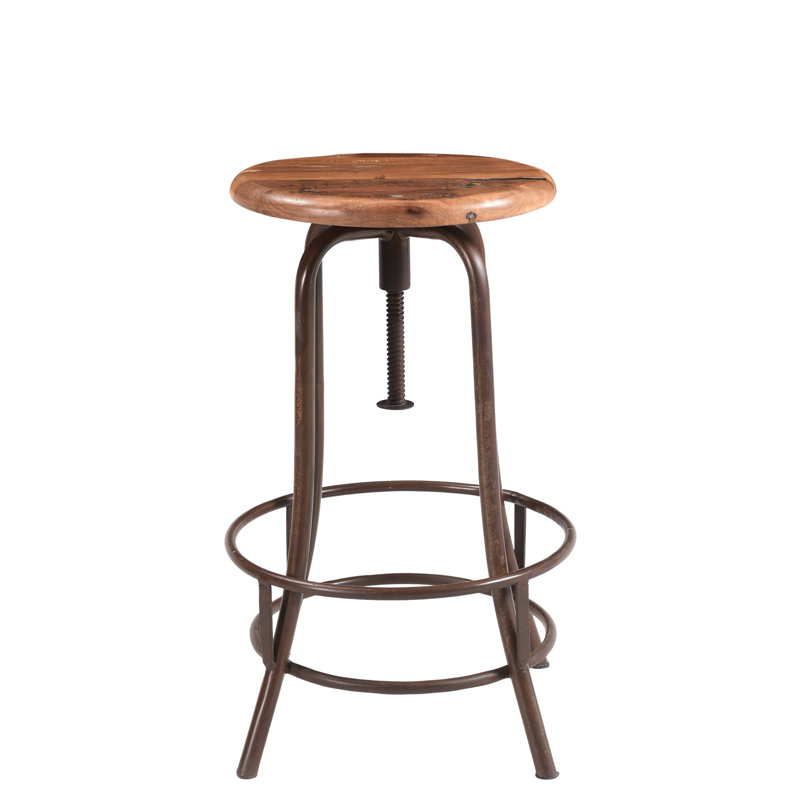 Solid Wood Round Stool, 22x22x29