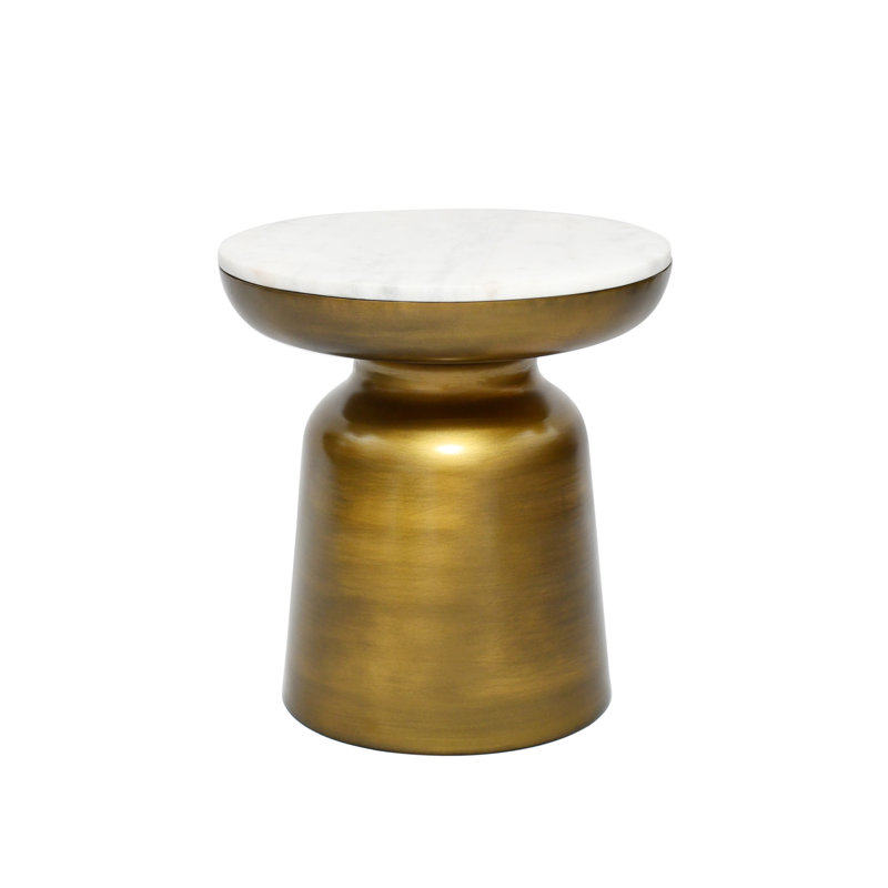 Table d'appoint Gret & Cret, Laiton