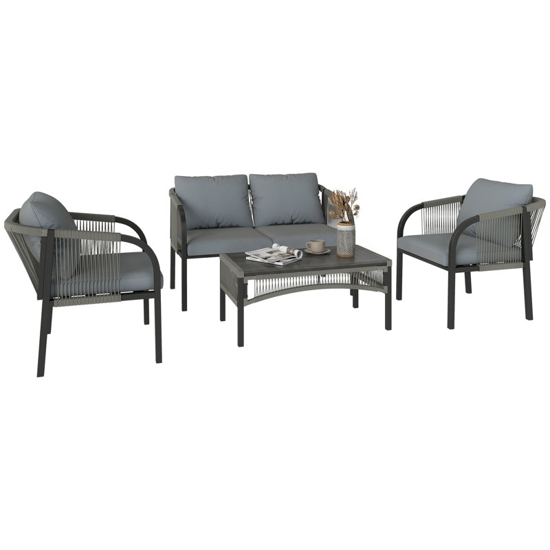 Rattan Sofa Set