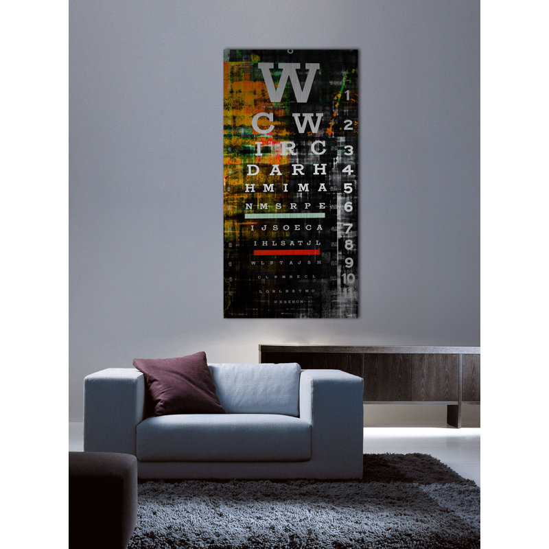"night eye" par parvez taj-impression sans cadre sur métal, H 36 po x l 18 po