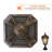 Royal Bulb Solar Lamp Post Brushed Bronze-1015575174-1015575175
