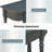 Retro Corner-curved Console Table-632161179