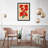 " Modern Red Flower Bouquet " by Oliver Gal-68916792-68916798