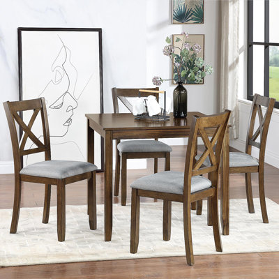 Ensemble de table de salle à manger 5 pièces Elegant Elegant
