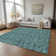 Dejahn Washable Floral Indoor / Outdoor Rug
