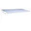 Dakota Fields 600cm W x 350cm D Polyester Cover Retractable Patio Awning-671036190-671036188