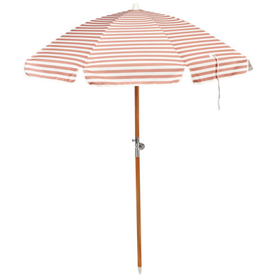 Parasol de luxe: rayure terre d'argile Tierra