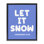 «Snow Somewhere Else Else Floater», art mural sur toile par House of Lulu