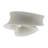 Elysia Decorative Object Resin Modern Abstract Sculpture 20” White for Home, Office, Bedroom, and Living Room.
