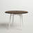 Savannah Ash Round Metal Base Dining Table