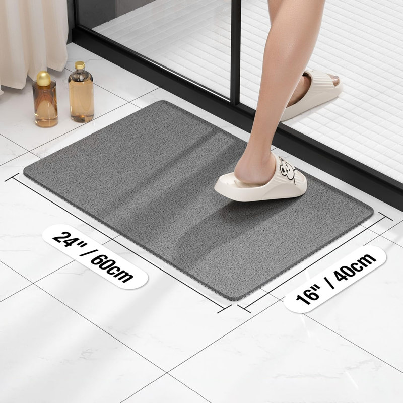 Shower mat, Charcoal