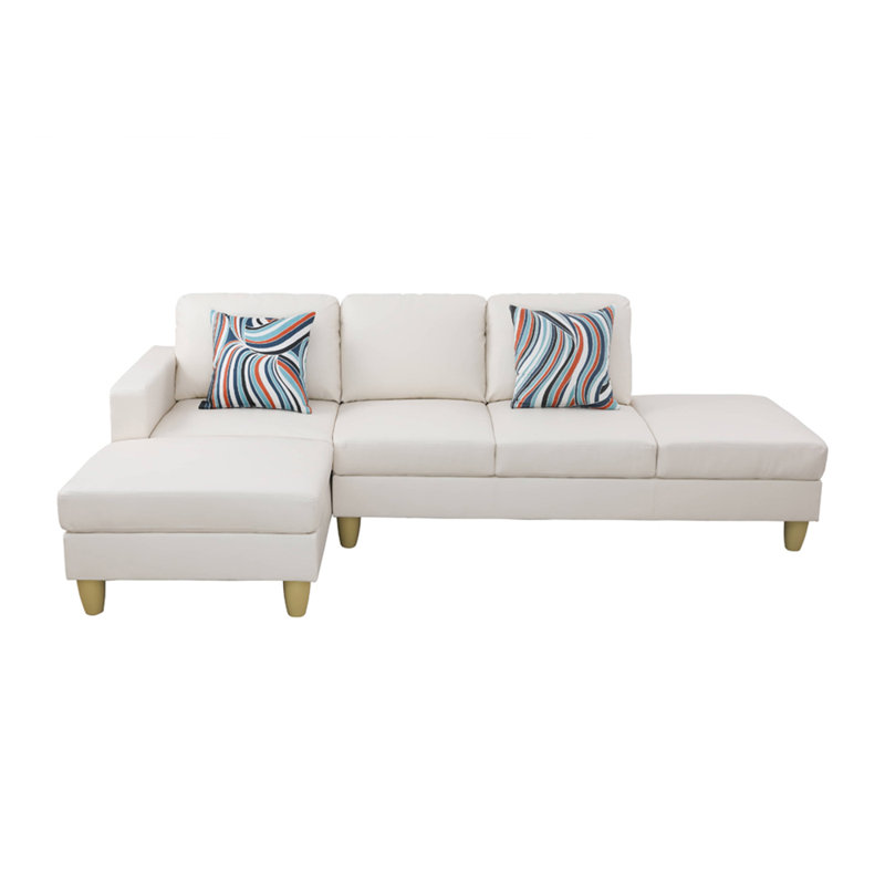 2-Piece Sectional Sofa, Left Hand Facing