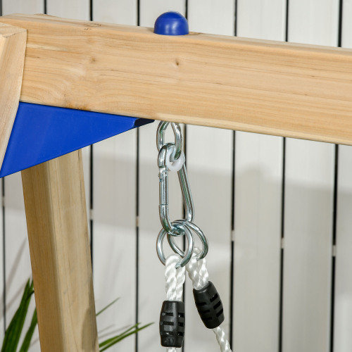 Ensemble de jeu d'extérieur en bois pour tout-petits