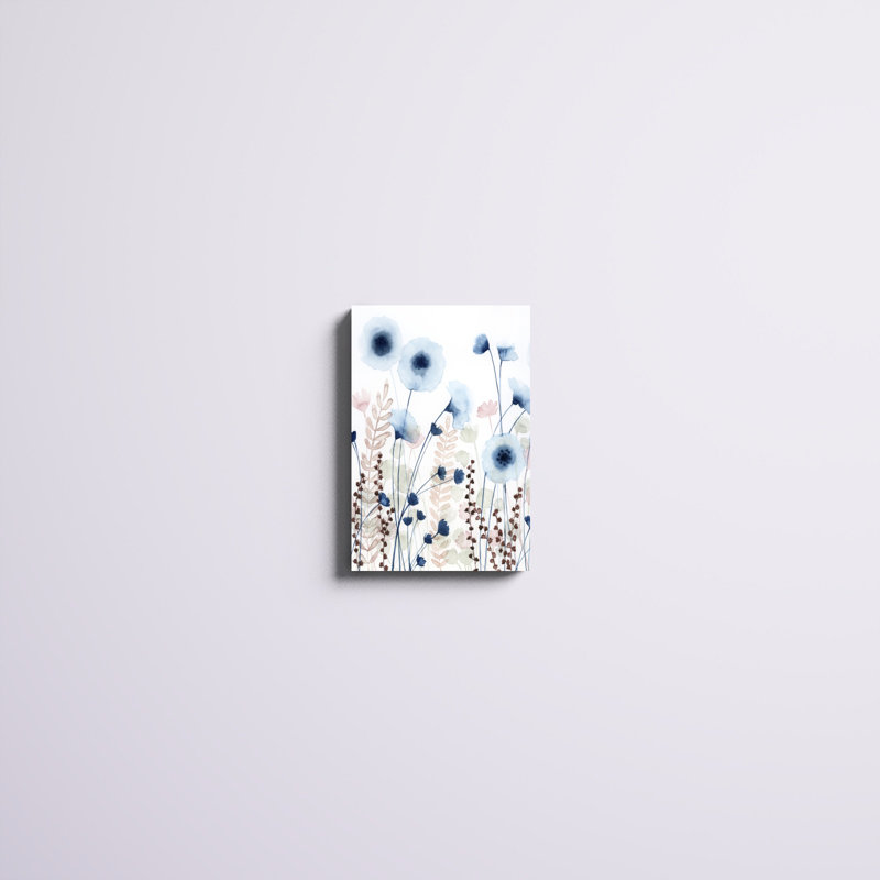 «Sweet Flower Field II» par Grace Popp, reproduction d'art sur toile tendue, H 18 po x l 12 po