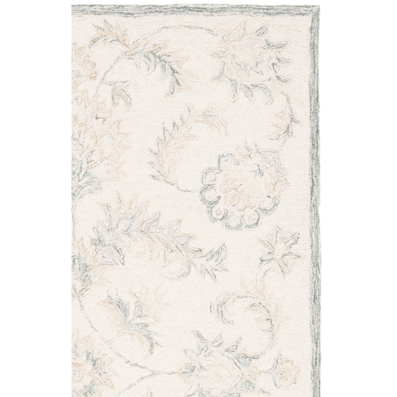 Tapis en laine / coton touffeté à la main Martha Stewart, Rectangulaire 3 pi x 5 pi
