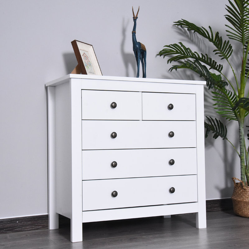 Commode décorative 5 tiroirs Levasy