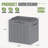 32 Gallons Lockable Resin Deck Box-95256559