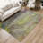 Machine Washable Indoor/Outdoor Chantille ACN2307 Abstract Rug-2008246565