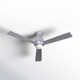 52'' 3 Blade Ceiling Fan with LED Light Kit