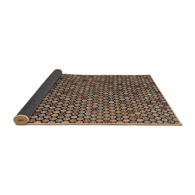 Abstract Indoor Rug, Round 5'