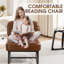 Fauteuil d'appoint rembourré sans accoudoirs