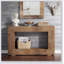 Canapé d'entrée moderne, console en bois-1077710476